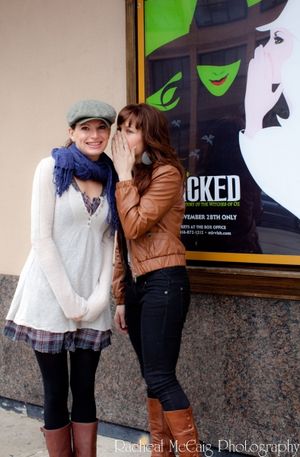 Chandra Lee Schwartz and Jackie Burns @ BroadwayWorld Chandra Lee Schwartz and Jackie Burns Photo